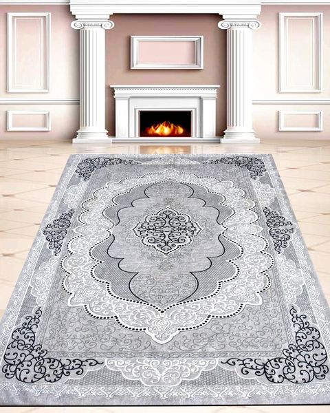 

nur home sponge velvet rubber carpet cover nrh-17 gray black white model