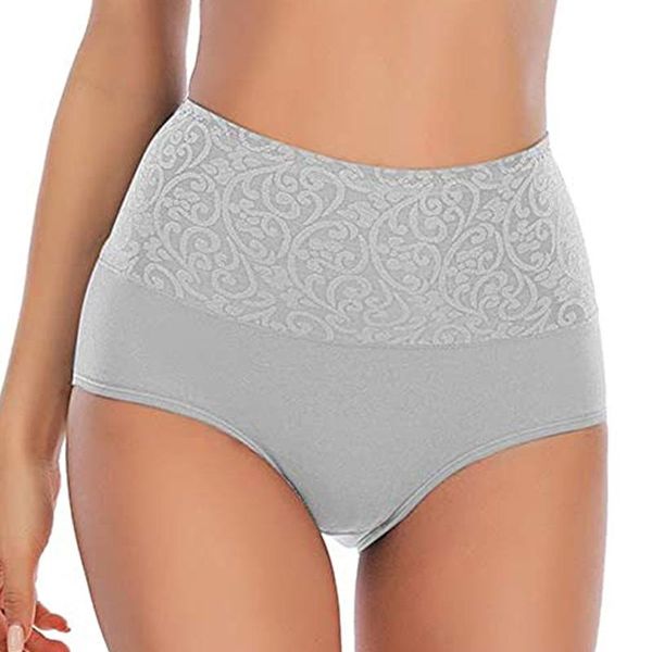 

yoga outfit 4pcs plus size panties for women underwear high waist briefs abdomen cotton underpants solid breathable summer female intimates
