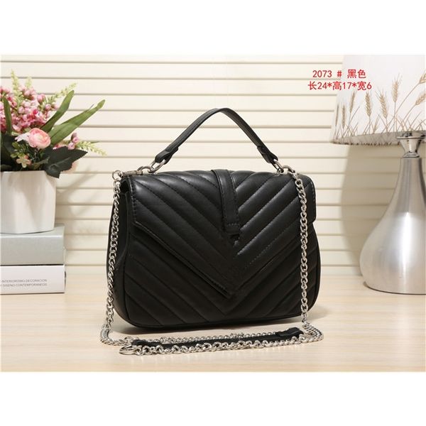 

fashion women's bag new single shoulder cross carry v-shaped bag-2073 purse