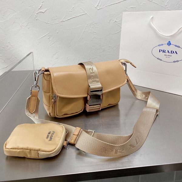 

bag female 2021 new p pu messenger bag single shoulder bags original s-proof cloth postmanzlyzly