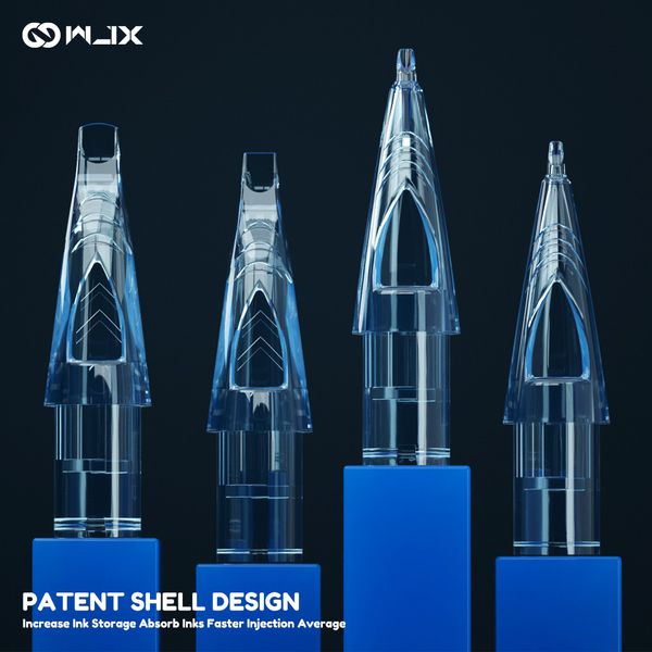 

20 pcs/lot 1rl disposable sterile tattoo cartridge needles round liner for rotary pen permanent make up 0.25mm/0.30mm/0.35mmmscouts