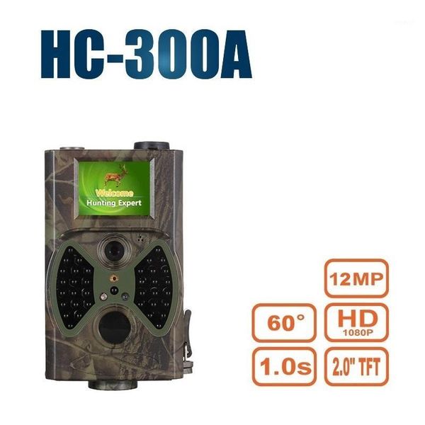 

hunting cameras outdoor hc-300a hd1080p 12mp camera video reconnaissance night vision led infrared tracking wild animal game trap1