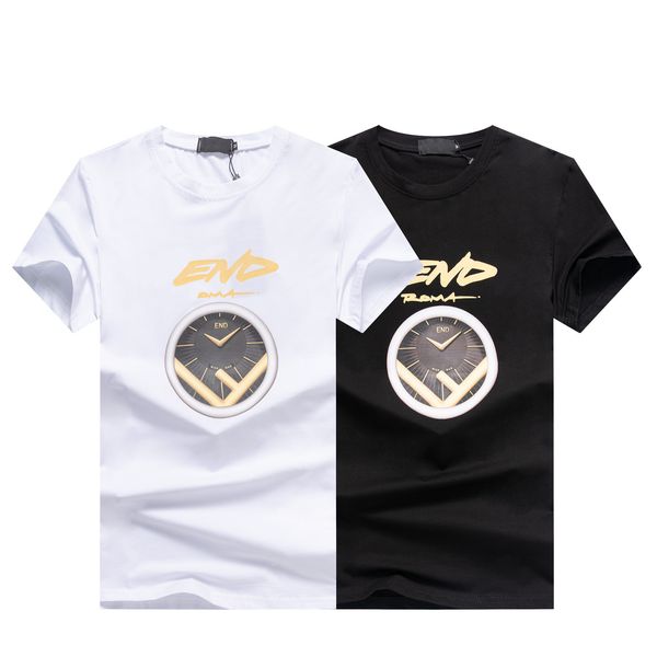 

2021 men t shirts tees & polos designer letter print crew neck casual summer breathable mens womens solid color wholesale m-3xl#zy22, White;black