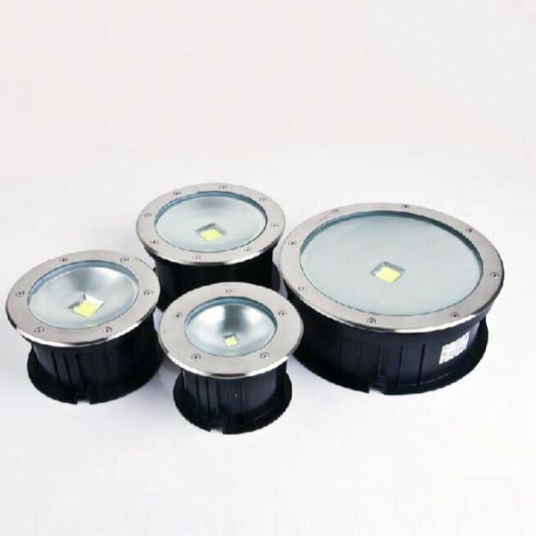 

bulbs ip68 waterproof 10w 20w 30w 50w led outdoor lamp cob underground light inground ac85v-265v