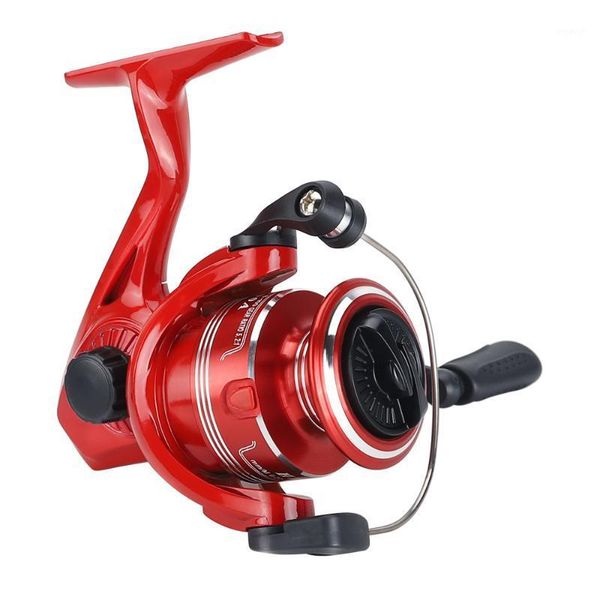 

baitcasting reels spinning fishing reel 2000 series blue red carp 5.2:1 metal coil rock wheel1