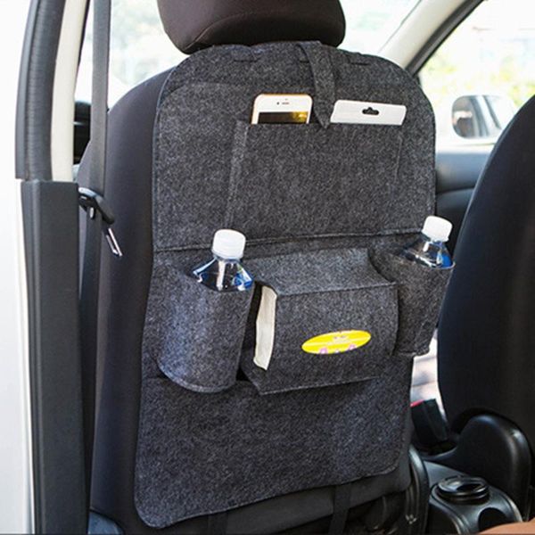 

car organizer universal for storage bag back seat box felt covers backseat holder multi-pockets container stowing