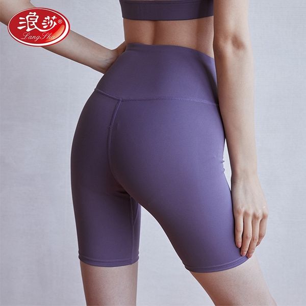 

new style yoga pants with high waist and elastic hips in summer, Black