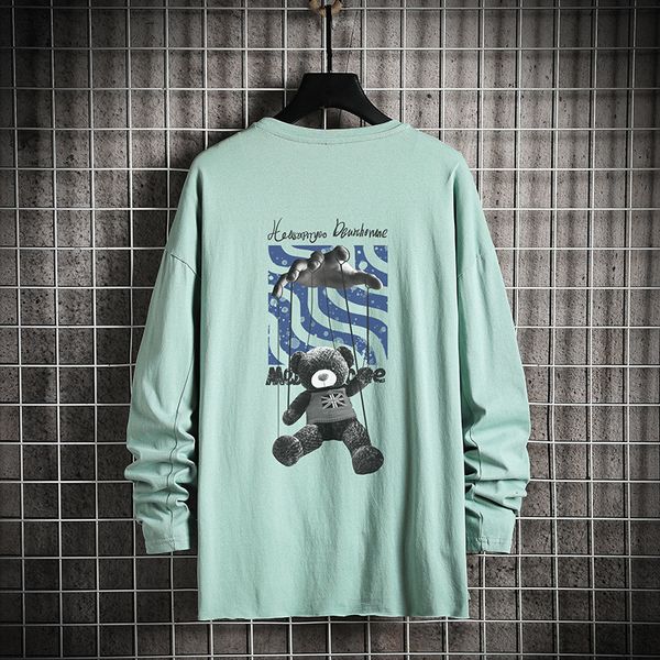 

new korean style printed men hoodies 2021 spring fashion men's hooded sweatshirts colorful male hip hop saze, Black