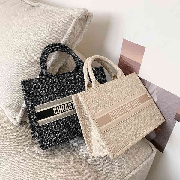 

2022 factory outlet large capacity women's summer versatile fashion single shoulder bag foreign temperament portable tote bag 85t4