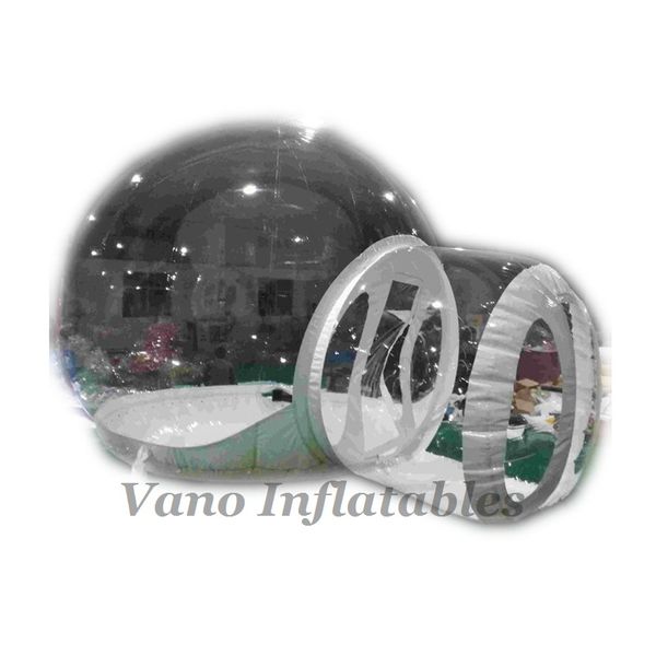 Aufblasbares Blasenhaus, klare Zeltkuppel, transparenter Durchmesser, 3 m, 4 m, Urlaubsnutzung, Direktverkauf ab Werk, kostenloses Gebläse