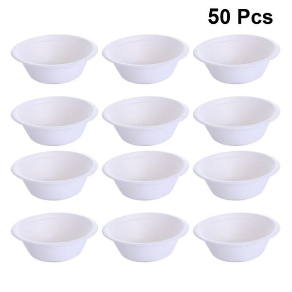 

disposable cups & straws 25pcs paper bowl round shape dinnerware tableware for party banquet home