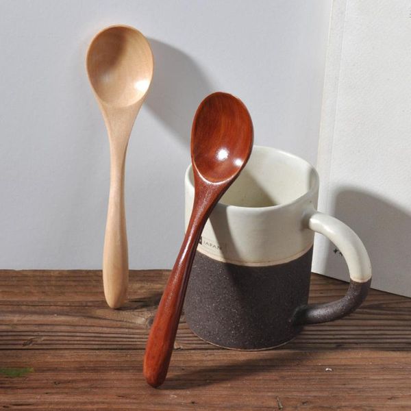 

spoons rice soup tableware wooden spoon fork bamboo kitchen cooking utensil tools soup-teaspoon accessories