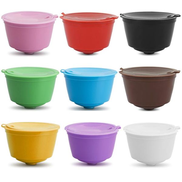 

coffee filters 9 color reusable cup filter, suitable for filter of nescafe