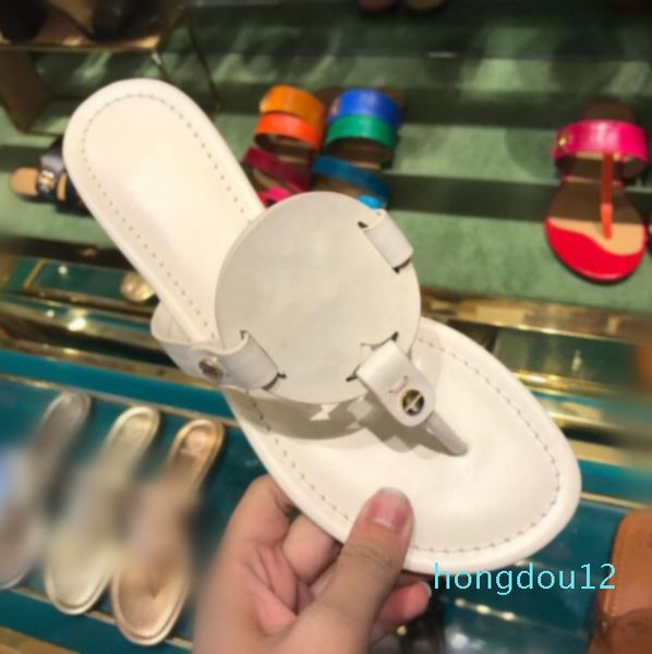 

original style luxurys designer slipper women brands open toe flip flop sandals 2021 summer classic fashion flat anti-skid slippers, Black