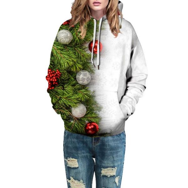 

women's hoodies & sweatshirts hamsgend clothing solid winter christmas long sleeve printed casual polyster blend sweatshirt vintage, Black