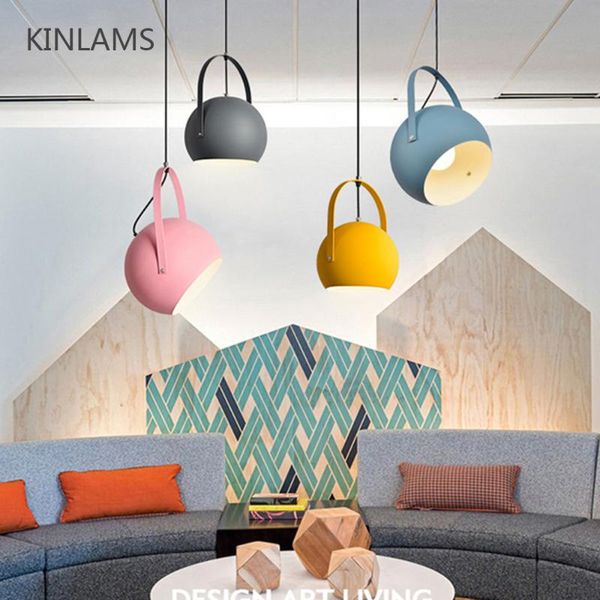 

pendant lamps modern led lights colourful dining-room restaurant e27 electric wire home decration lighting fixtures
