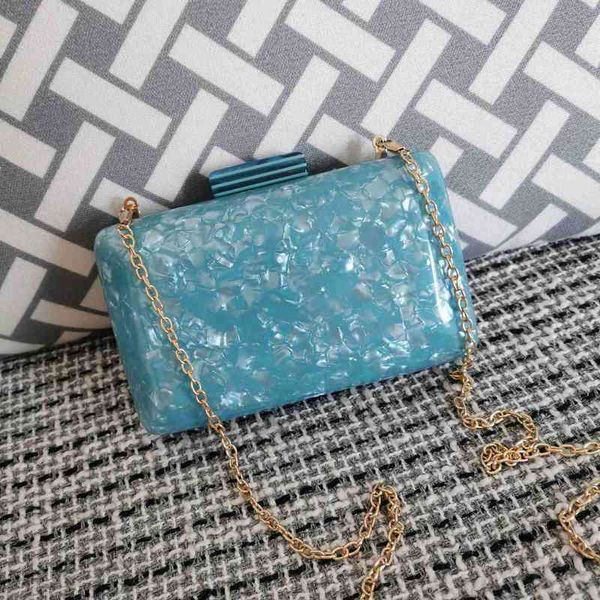 

2021 brand fashion acrylic bags evening cute handbags party prom purses woman wedding bride casual clutch pink blue