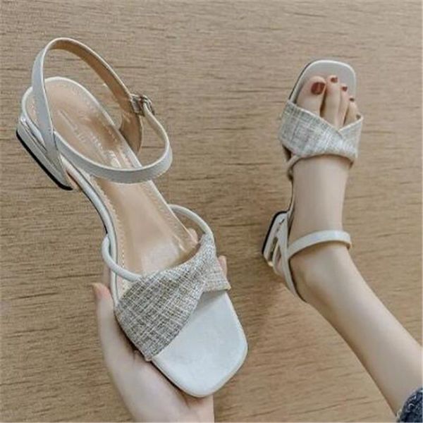 

sandals summer low-heeled women's fashion flat-bottomed women slippers large size casual platform womens shoes, Black