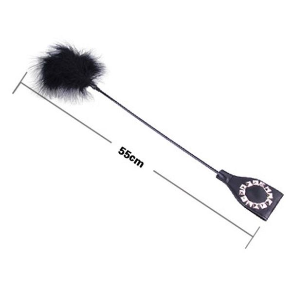 

feather tickler crop whip aid spanking bondage fantasy fancy dress sn-hot