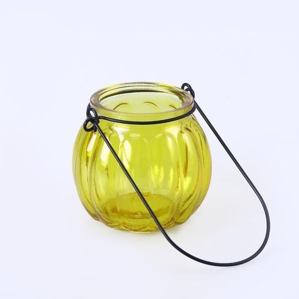 

candle holders vintage pumpkin glass hanging crystal tealight home decoration for marriage proposal party