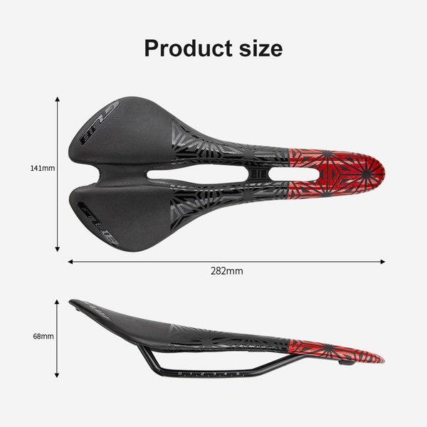 

bike saddles ultralight full leather saddle bicycle racing seat road men cycling shockproof