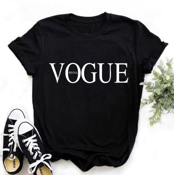 

women's t-shirt zogankin summer fashion vogue ladies printed women tshirt kawaii 90s girls shirts female black short sleeve tee, White