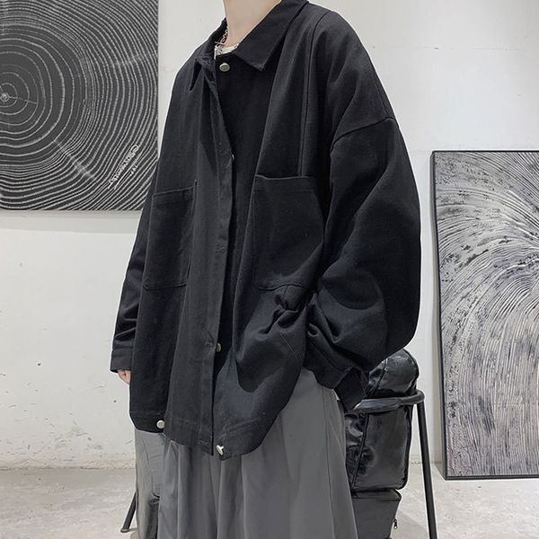 

ruffian shuai jacket for men's korean fashion, Black;brown