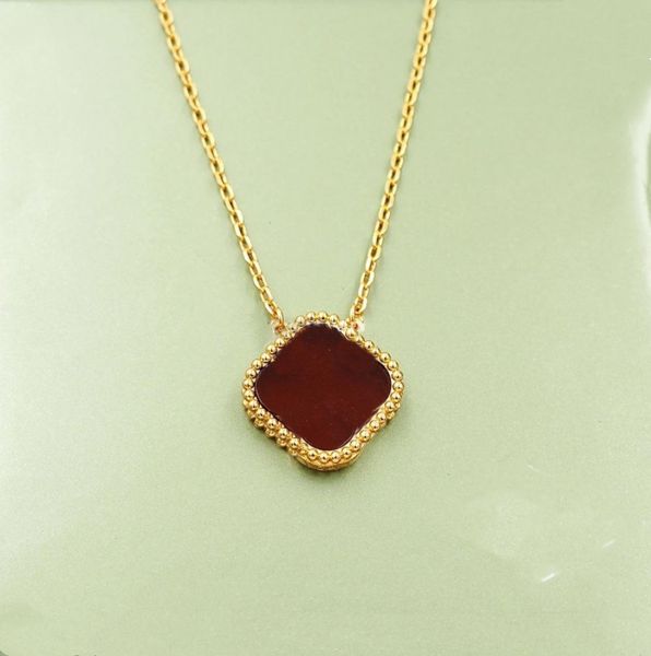 

designer clover pendant necklaces love luxury party women screw cleef four necklace party wedding couple gift fashion girls ladies alhambras