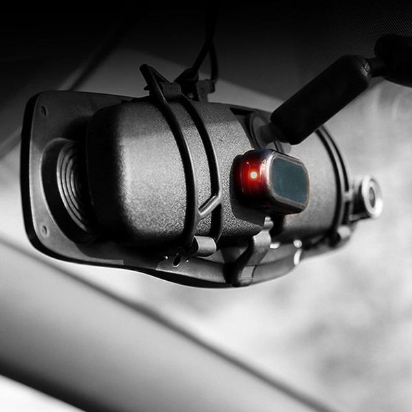 

emergency lights 1 pc universal car solar energy warning light led flash power alarm lamp