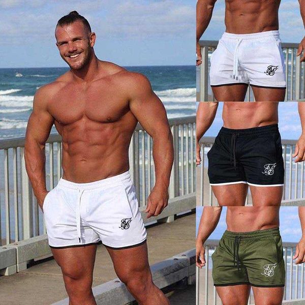 

men's shorts male sports short, breathable, casual, for racing, beach, gym, race, jogger, White;black