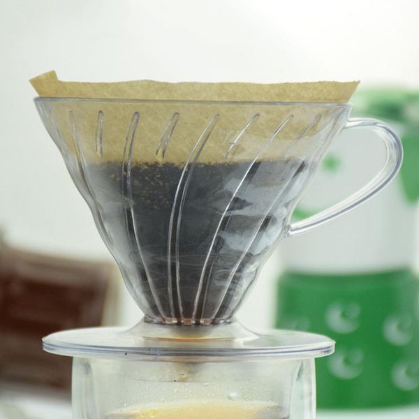 

coffee pots sell dripper v60 heat-resistant resin 2/4cups for barista brewing cup