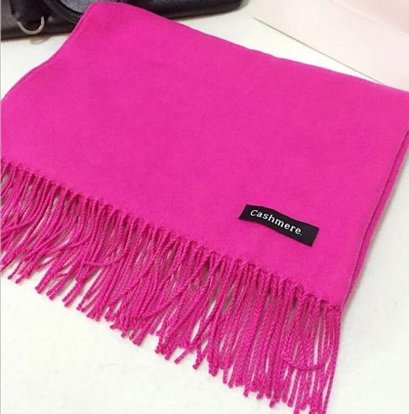 

scarves est red black green solid color women shawl 200cm autumn winter men business fashion scarf, Blue;gray