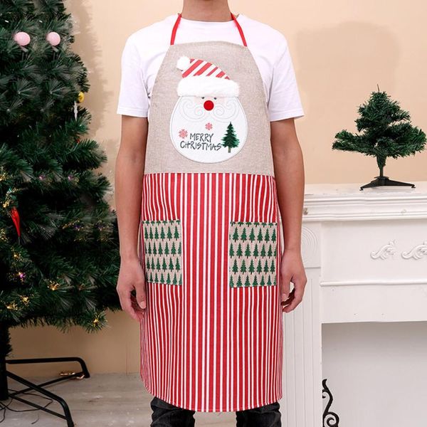 

aprons cartoon cooking apron kitchen for woman men vintage sugar christmas baking accessories chef waiter cafe shop bbq bibs yj