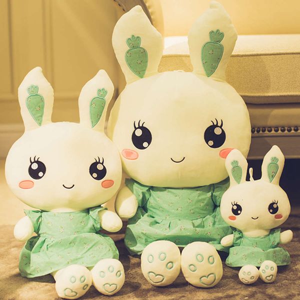 

white girl princs rabbit doll plush little cute bed super soft children's gift