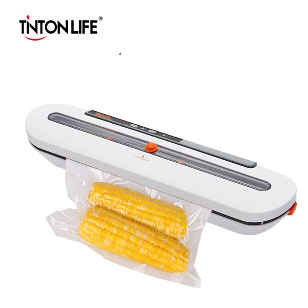 

2021 new tinton life food vacuum sealer packaging machine with 10pcs bags vacuum food sealing machine vacuum sealer packer