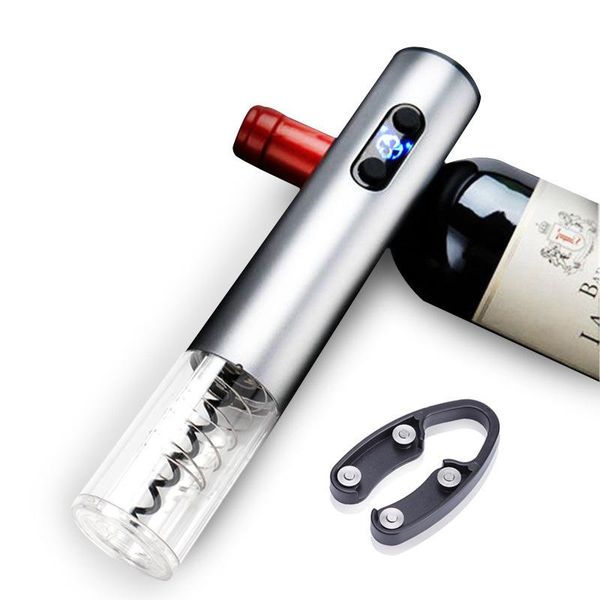 

wholesale electric bottle opener red wine screw automatic cordless corkscrew bar supplies kitchen bottle opener tool 4 colors cfdh0636