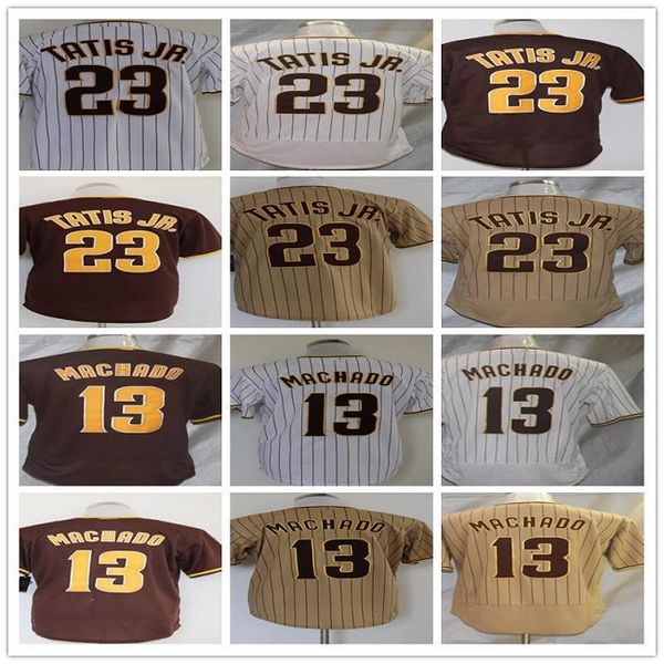 

2021 san diego 23 fernando tatis jr. jersey 13 manny machado 9 jake cronenworth 19 tony gwynn 29 dinelson lamet baseball jerseys, Blue;black