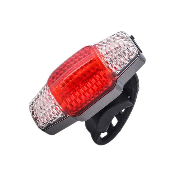 

bike lights 5 modes cob led rear light usb rechargeable smart turn signal brake safety warning cycling lamp taillight (red)