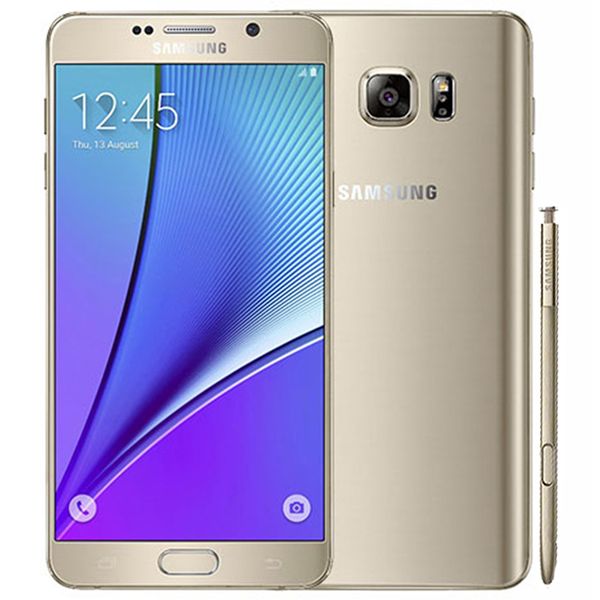 

original refurbished samsung galaxy note 5 n9200 5.7 inch dual sim octa core 4gb ram 32gb rom 16mp unlocked 4g lte smart cell phone 1pcs