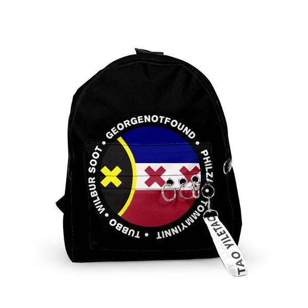 

backpack georgenotfound strawberry milk men women fabric oxford hanging buckle style girls child school bag travel