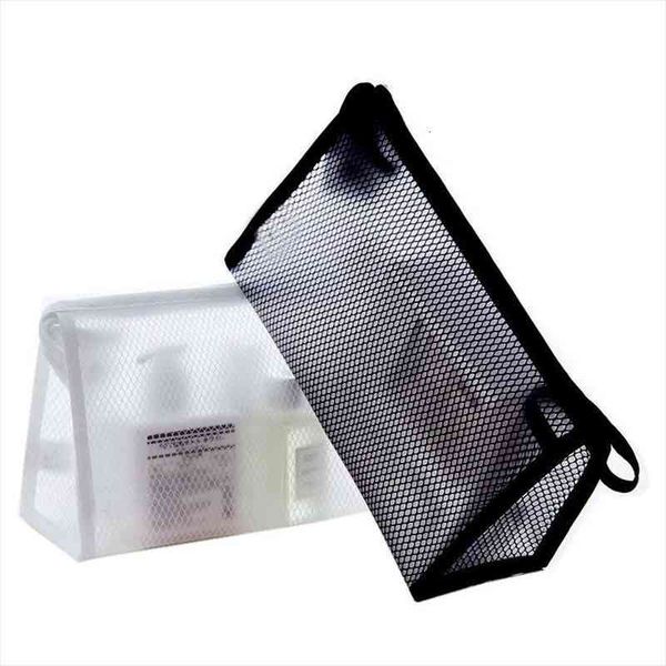 

fashion eva grid travel cosmetic bag men portable waterproof makeup case wash beauty organizer toiletry women make up kit box
