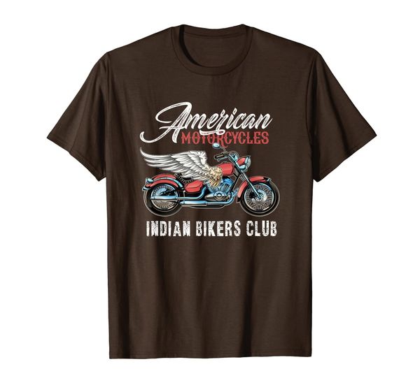 

Vintage American Motorcycle Indian Bikers Old Club T-Shirt T-Shirt, Mainly pictures