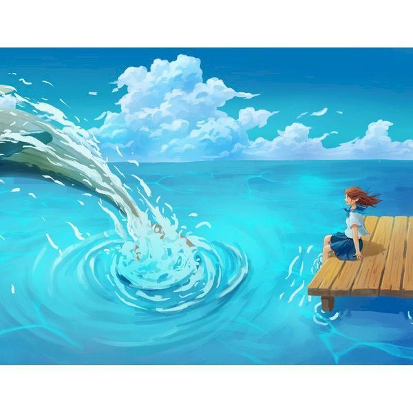 

paintings gatyztory diy painting by numbers handpainted cartoon oil acrylic paints canvas colouring home decor