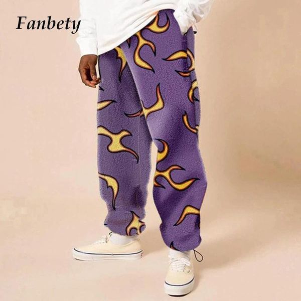 

men's pants streetwear hip hop joggers autumn winter men loose harem graffiti printed trousers sport casual plus size sweatpants, Black
