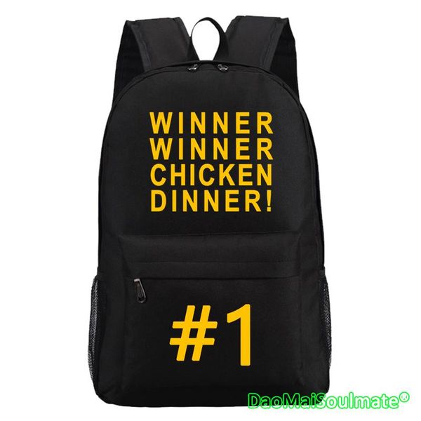 

backpack game bags winner chicken dinner students school bag boys games #1 backpacks teenagers shoulder mochila escolar