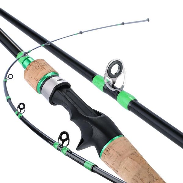 

boat fishing rods sougayilang 1.8-2.4m 5 sections carbon fiber spinning rod casting ultralight weight pole tackle