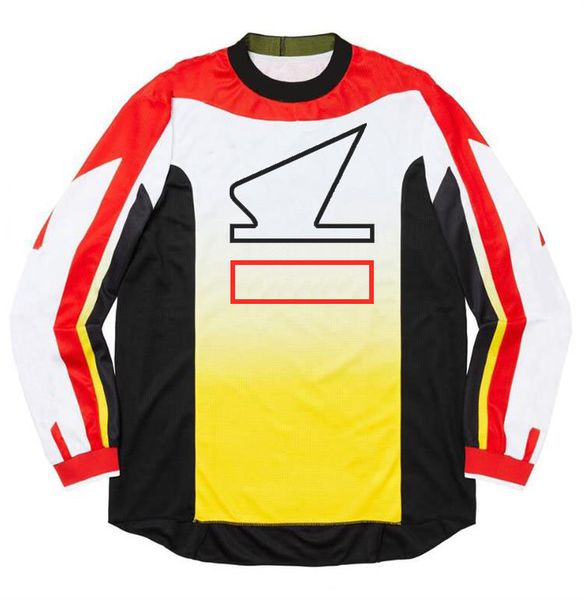 

off-road motorcycle long t-shirt selling racing suit mountain bike riding suit men and women fleece can be customized