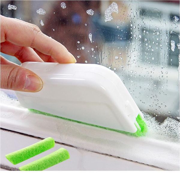 

1 set nook cranny window cleaner window groove cleaning brush bathroom kitchen floor gap household cleaning too qylszq