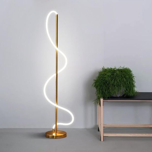 

nordic led glass floor lamp fixture lampadaire kitchen living room