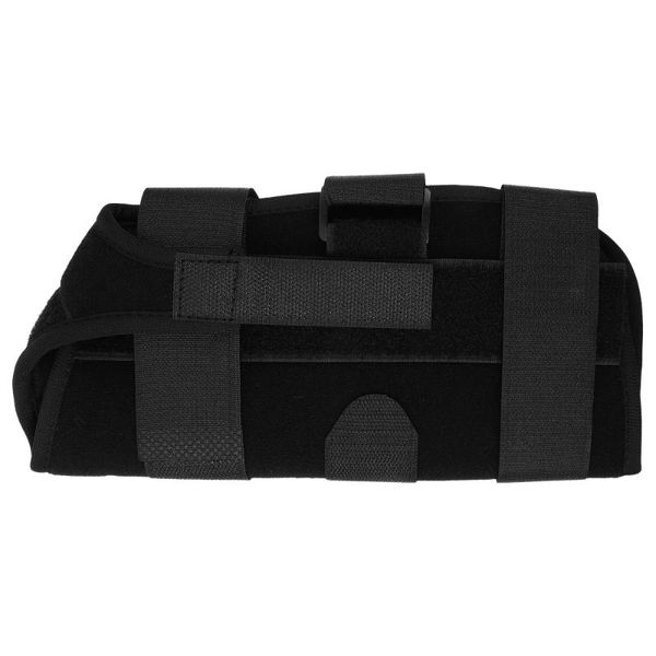 

wrist support adjustable left hand brace sprain band, Black;red